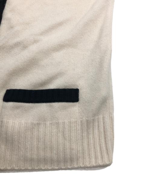 Saint Laurent Paris（サンローランパリ）Saint Laurent Paris (サンローランパリ) カシミヤカーディガン オフホワイト サイズ:Sの古着・服飾アイテム