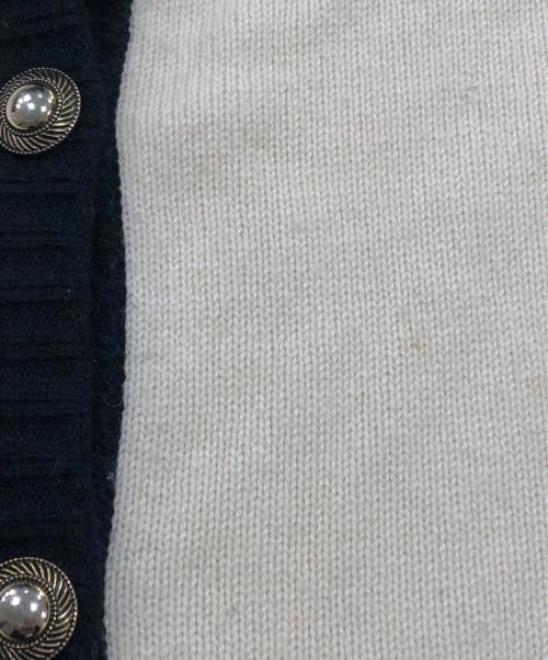 Saint Laurent Paris（サンローランパリ）Saint Laurent Paris (サンローランパリ) カシミヤカーディガン オフホワイト サイズ:Sの古着・服飾アイテム