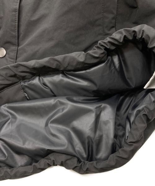 FRAMeWORK（フレームワーク）FRAMeWORK (フレームワーク) 撥水防風ポンチョコート ブラック サイズ:36の古着・服飾アイテム