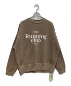 journal standard L'essageジャーナルスタンダード レサージュ）の古着「ピグメントスウェットプルオーバー  25AW」｜ベージュ
