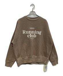 journal standard L'essage（ジャーナルスタンダード レサージュ）の古着「ピグメントスウェットプルオーバー  25AW」｜ベージュ