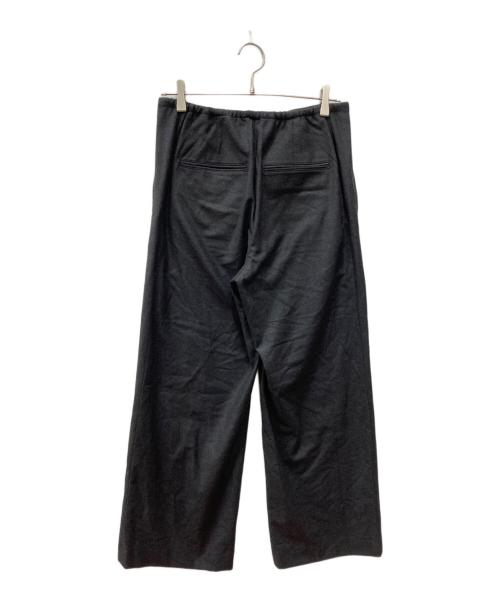 AURALEE（オーラリー）AURALEE (オーラリー) WOOL FULLING FLANNEL DRAWSTRING PANTS グレーの古着・服飾アイテム