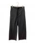AURALEE（オーラリー）の古着「WOOL FULLING FLANNEL DRAWSTRING PANTS」｜グレー