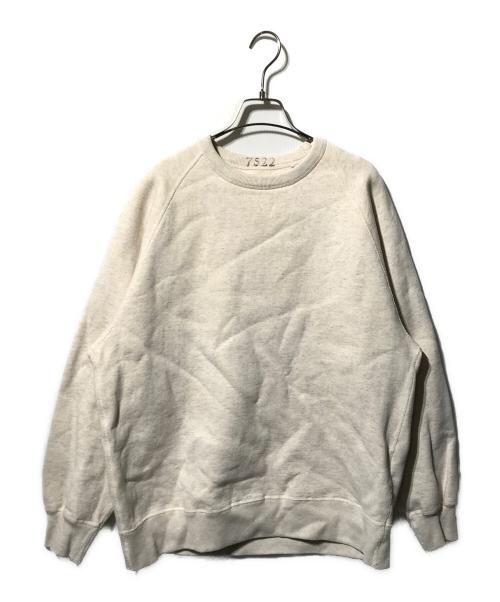 AVIREX7522（アビレックス7522）AVIREX7522 (アビレックス7522) SWEAT SHIRT ベージュ サイズ:Lの古着・服飾アイテム