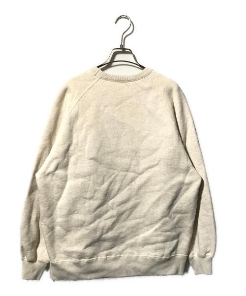 AVIREX7522（アビレックス7522）AVIREX7522 (アビレックス7522) SWEAT SHIRT ベージュ サイズ:Lの古着・服飾アイテム