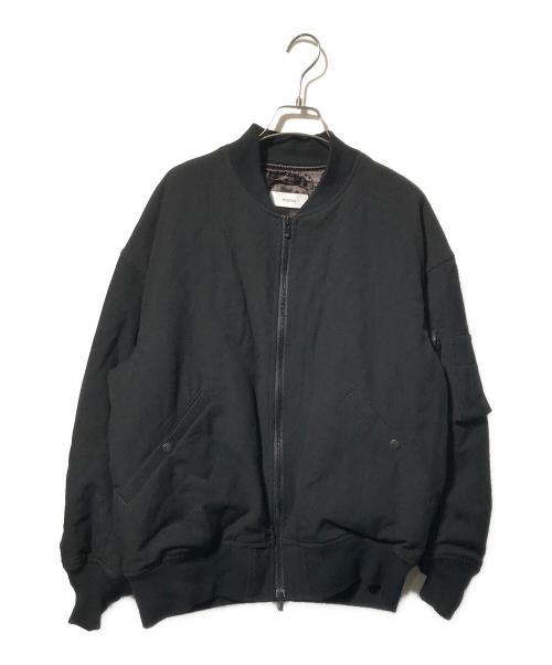 MARKA（マーカ）MARKA (マーカ) ARK (アーク) PUFFED BOMBER JACKET ブラック サイズ:2の古着・服飾アイテム