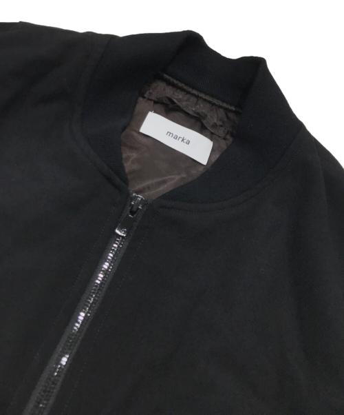 MARKA（マーカ）MARKA (マーカ) ARK (アーク) PUFFED BOMBER JACKET ブラック サイズ:2の古着・服飾アイテム