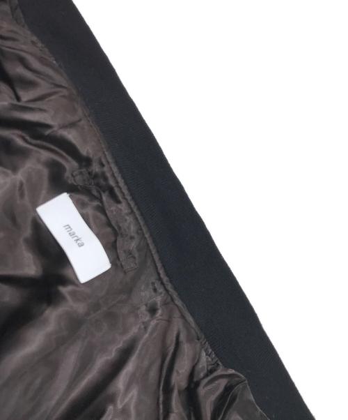 MARKA（マーカ）MARKA (マーカ) ARK (アーク) PUFFED BOMBER JACKET ブラック サイズ:2の古着・服飾アイテム