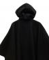 中古・古着 ZARA (ザラ) ケープポンチョ ブラック サイズ:M：7000円