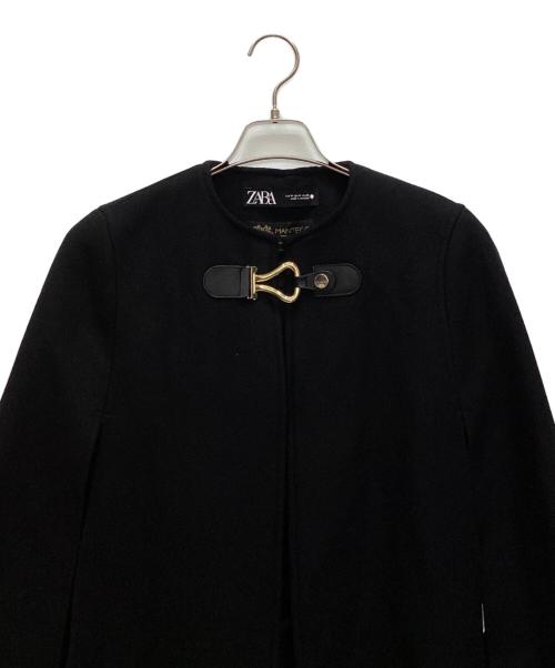 ZARA（ザラ）ZARA (ザラ) ポンチョ ブラック サイズ:Mの古着・服飾アイテム