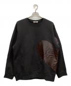 NKNITエヌニット）の古着「pattern pullover sweat」｜グレー