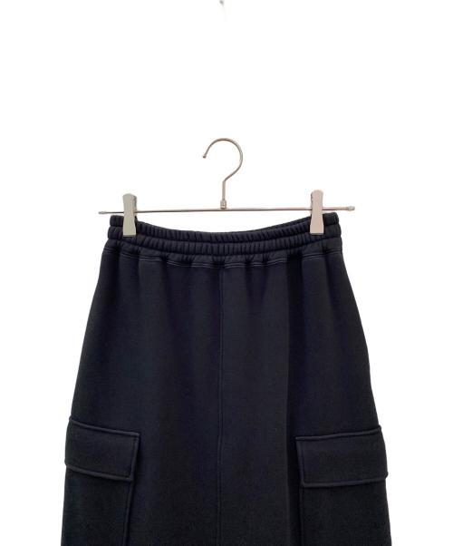 EVERYDAY I LIKE.（エヴリデイ アイ ライク）EVERYDAY I LIKE. (エヴリデイ アイ ライク) Warm Sweat Cargo Skirt ブラック サイズ:36の古着・服飾アイテム