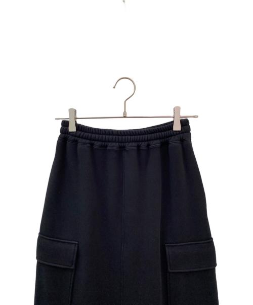 EVERYDAY I LIKE.（エヴリデイ アイ ライク）EVERYDAY I LIKE. (エヴリデイ アイ ライク) Warm Sweat Cargo Skirt ブラック サイズ:36の古着・服飾アイテム