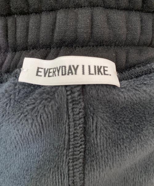 EVERYDAY I LIKE.（エヴリデイ アイ ライク）EVERYDAY I LIKE. (エヴリデイ アイ ライク) Warm Sweat Cargo Skirt ブラック サイズ:36の古着・服飾アイテム