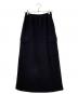 EVERYDAY I LIKE.（エヴリデイ アイ ライク）の古着「Warm Sweat Cargo Skirt」｜ブラック