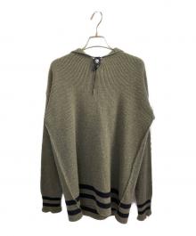 Maison Margiela（メゾンマルジェラ）の古着「セーラーカラーニット」｜グリーン