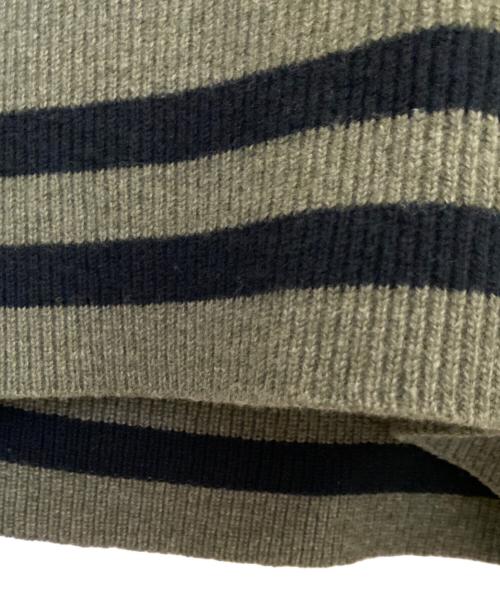 Maison Margiela（メゾンマルジェラ）Maison Margiela (メゾンマルジェラ) セーラーカラーニット グリーン サイズ:Sの古着・服飾アイテム