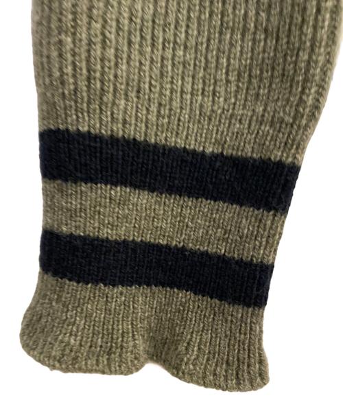 Maison Margiela（メゾンマルジェラ）Maison Margiela (メゾンマルジェラ) セーラーカラーニット グリーン サイズ:Sの古着・服飾アイテム