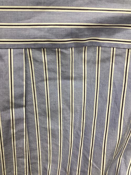 sacai（サカイ）sacai (サカイ) サテンプリーツスカートレイヤードワンピース ネイビー サイズ:2の古着・服飾アイテム