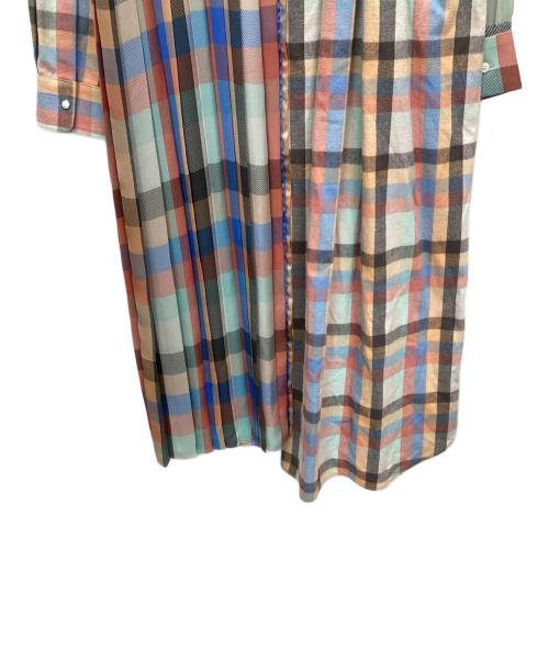 sacai（サカイ）sacai (サカイ) 異素材ドッキング ワンピース マルチカラー サイズ:2の古着・服飾アイテム