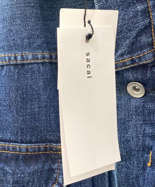 sacai（サカイ）sacai (サカイ) デニムドレスワンピース インディゴ サイズ:2の古着・服飾アイテム