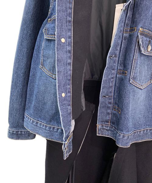 sacai（サカイ）sacai (サカイ) デニムドレスワンピース インディゴ サイズ:2の古着・服飾アイテム
