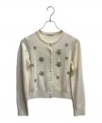 ANAYIアナイ）の古着「スノーフレーク カーディガン」｜ホワイト