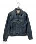 POLO RALPH LAUREN（ポロ・ラルフローレン）の古着「フェイデッド・デニム・トラッカー・ジャケット」｜インディゴ