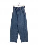 ）の古着「Waist Tuck Denim」｜インディゴ