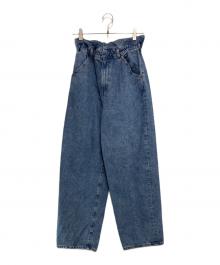anuke（アンヌーク）の古着「Waist Tuck Denim」｜インディゴ