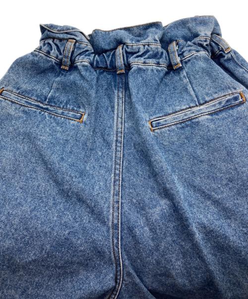 anuke（アンヌーク）anuke (アンヌーク) Waist Tuck Denim インディゴ サイズ:36の古着・服飾アイテム