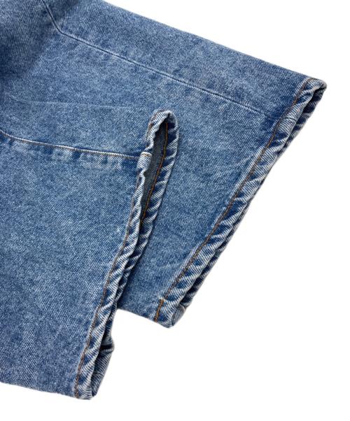 anuke（アンヌーク）anuke (アンヌーク) Waist Tuck Denim インディゴ サイズ:36の古着・服飾アイテム