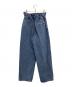 anuke (アンヌーク) Waist Tuck Denim インディゴ サイズ:36：10000円