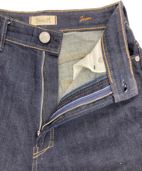 YANUK（ヤヌーク）YANUK (ヤヌーク) JOAN ルーズ ストレート デニムパンツ ジョアン インディゴ サイズ:24の古着・服飾アイテム