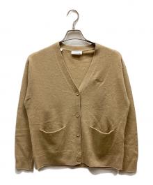 LACOSTE（ラコステ）の古着「ニットカーディガン」｜ベージュ