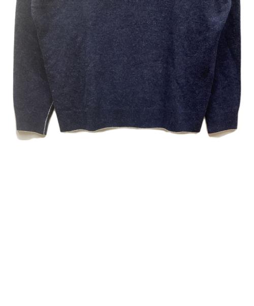 LACOSTE（ラコステ）LACOSTE (ラコステ) タートルネックニット ネイビー サイズ:36の古着・服飾アイテム
