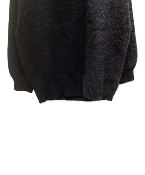 RIM.ARK（リムアーク）RIM.ARK (リムアーク) Back flare knit tops ネイビー サイズ:FREEの古着・服飾アイテム