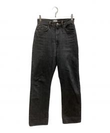 CIOTA（シオタ）の古着「スビンコットン 13.5oz ハイウエストデニム」｜ブラック