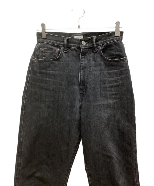 CIOTA（シオタ）CIOTA (シオタ) スビンコットン 13.5oz ハイウエストデニム ブラック サイズ:26の古着・服飾アイテム