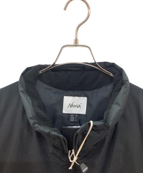 NANGA（ナンガ）NANGA (ナンガ) waiper (ワイパー) AURORA-TEX ダウンベスト ブラック サイズ:XLの古着・服飾アイテム
