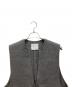 GALLARDA GALANTE (ガリャルダガランテ) ウールプルオーバーベスト グレー サイズ:F：3000円