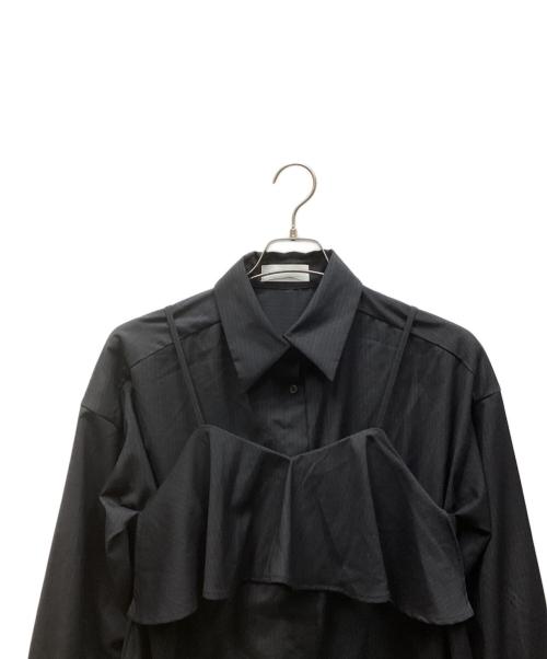 GALLARDA GALANTE（ガリャルダガランテ）GALLARDA GALANTE (ガリャルダガランテ) レイヤードシャツ グレー サイズ:Fの古着・服飾アイテム