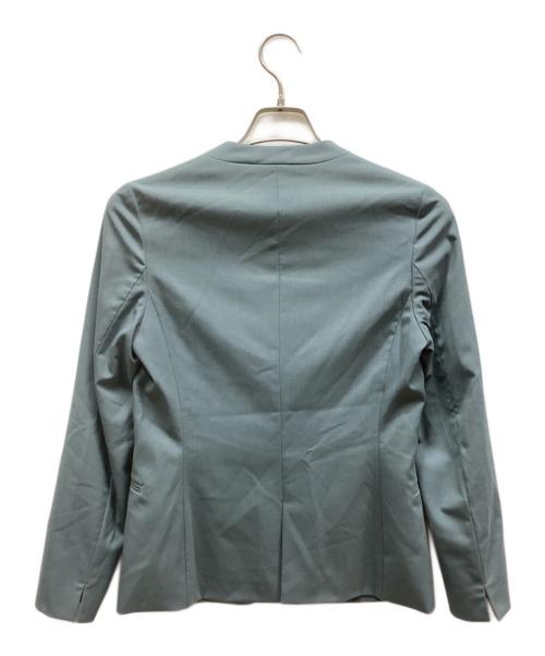 green label relaxing（グリーンレーベルリラクシング）green label relaxing (グリーンレーベルリラクシング) ノーカラージャケット グリーン サイズ:36の古着・服飾アイテム