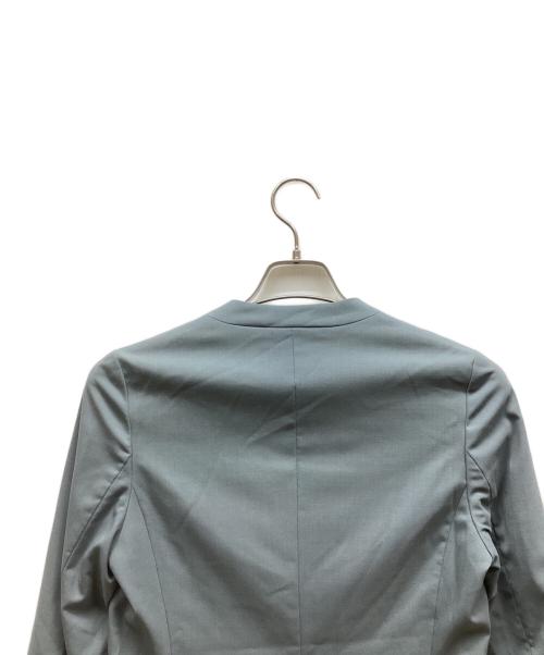 green label relaxing（グリーンレーベルリラクシング）green label relaxing (グリーンレーベルリラクシング) ノーカラージャケット グリーン サイズ:36の古着・服飾アイテム