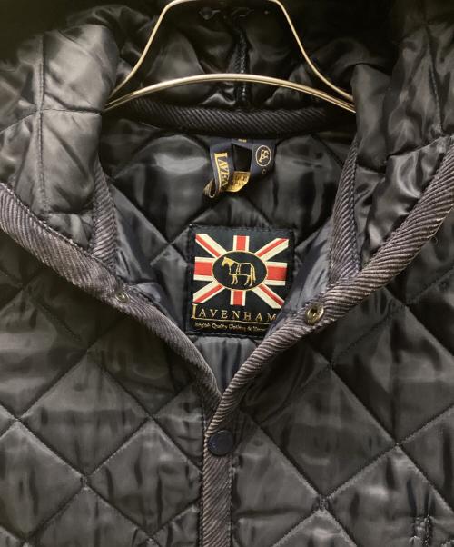 LAVENHAM（ラベンハム）LAVENHAM (ラベンハム) キルティングジャケット ネイビー サイズ:38の古着・服飾アイテム