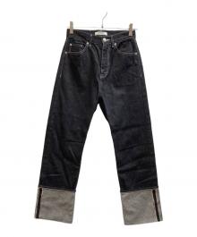 beautiful people（ビューティフルピープル）の古着「selvage denim 5pocket woman fits/1000105086」｜インディゴ