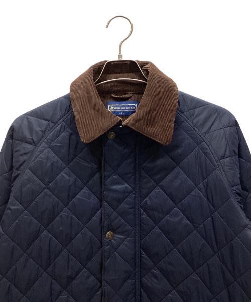 BEVERLY HILLS POLO CLUB（ビバリーヒルズポロクラブ）BEVERLY HILLS POLO CLUB (ビバリーヒルズポロクラブ) キルティングジャケット ネイビー サイズ:Lの古着・服飾アイテム