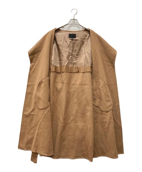 icB（アイシービー）icB (アイシービー) WoolRever ベルテッドコート ブラウン サイズ:11の古着・服飾アイテム