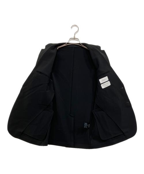 STUDIOUS（ステュディオス）STUDIOUS (ステュディオス) UNITED TOKYO (ユナイテッドトーキョー) DOUBLE CLOTH 2B JACKET ブラック サイズ:1の古着・服飾アイテム