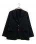 STUDIOUS（ステュディオス）の古着「DOUBLE CLOTH 2B JACKET」｜ブラック